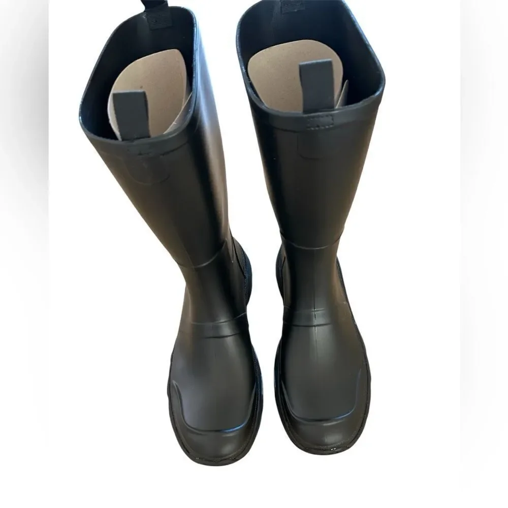 BASS OUTDOOR Men's Breathable Field Rainboot, Black, Size Men’s 9, NWT